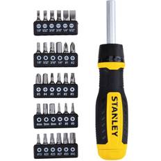 Set Bit Screwdrivers Stanley Assorted Ratcheting Set Bit Screwdriver