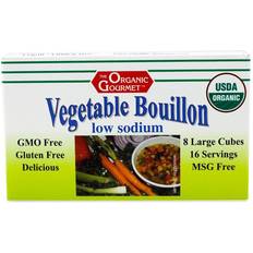 Gourmet Organic Bouillon Cubes Low Sodium Vegetable