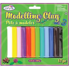 Red Foam Clay Modeling clay 150g 12/pkg-assorted -kc510