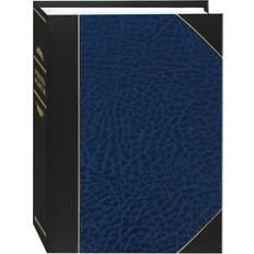 Black Scrapbooking Pioneer Photo Album Pioneer LBT57 NAVY Ledger Bound Photo Album, 5x7-50