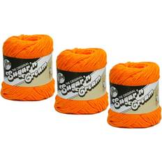 Yarn & Needlework Supplies Sugar'N Cream Yarn Solids-Hot Orange