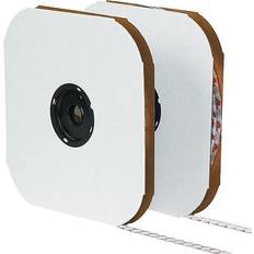 Hook & Loop Fasteners Velcro Box Partners 1 .37 in. Hook- White Cloth Tie Tape- Individual Dots