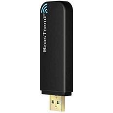 Wifi usb adapter BrosTrend BrosTrend Linux USB WiFi Adapter AC1200 Supports Ubuntu, Mint, Kali, Debian,Kubuntu, MATE, Zorin, PureOS, Raspberry Pi 2 Windows 11, Linux WiFi