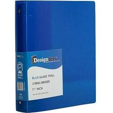 Jam Paper Heavy Duty 1 Flexible Poly Binders, Blue