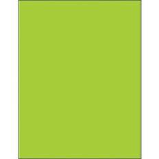 Tape Logic LL420GN Fluorescent Green Removable Labels Pack of 100