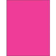 Pink Labels Tape Logic Removable Rectangle Laser Labels 8 100/Case LL420PK