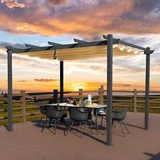 Kozyard Morgan Outdoor 10'x13' Extra Large BBQ Pergola