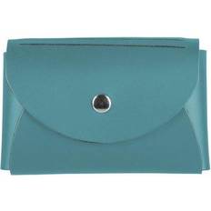 Jam Paper Italian Leather Business Card Holder Case with Round Flap, Sold Individually 2333299089