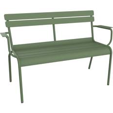 Alluminio - Verde Divani e Panche da Esterno Fermob Luxembourg 2-Sitzer Gartenbank 131x86x55.5 cm Panchina da Giardino