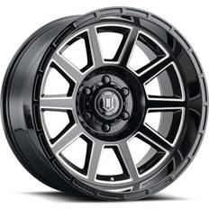 20" - 5/120 Car Rims ICON ICON Alloys Recoil Wheel, 20x10 with 5 on 5 Bolt Pattern Gloss
