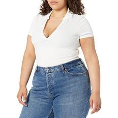 Rayon - Women Shapewear & Under Garments Free People Serve Bodysuit - White