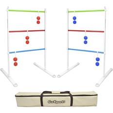 Ladder Golf GoSports Premium Metal Ladder Toss Game Set, White