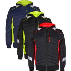Engel XS Arbejdsjakker Engel Cargo Jakke Sort/Gul-XL