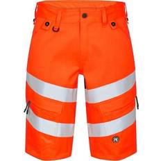 Engel Safety arbejdsshorts, Gul/Blue Ink