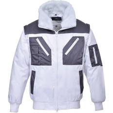 Portwest PJ20 Pilot Jacket 2 Tone - Black/Grey