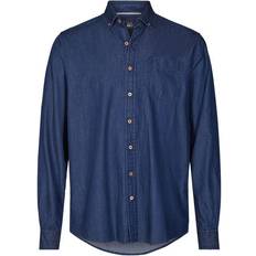 Signal Skjorter Signal Newman Demin Shirt - Blue