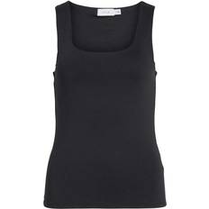 Kenza Simpel Tank Top - Black