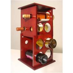 Red Wine Racks Proman Fuji WX16662 Double Layer Wine Rack