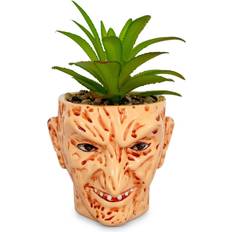 Céramique Plantes Artificielles Silver Buffalo A Nightmare On Elm Street Freddy Krueger Ceramic Planter w/ Artificial Succulent Plante Artificielle