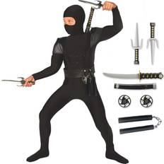 Morph Black Ninja Costume for Boys