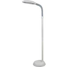 Full spectrum floor lamps Lavish Home Natural Full Spectrum Sunlight Therapy Reading Crafting Floor Lamp