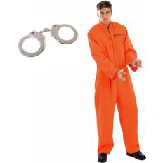 Fun Shack Mens Prisoner Costume X-Large