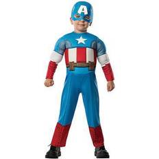Captain america dräkt Maskerad Rubies Captain America Avengers Kostym 620018-T