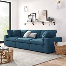 Blue Sofas modway Wayfair Commix Down Sofa