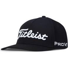 Titleist Caps Titleist Men's Tour Stretch Tech Hat - Black/White