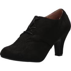 Journee Collection Leona Bootie Black Women's Shoes Black