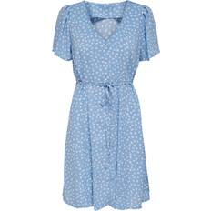 Only Sonja Life Short Dress - Light blue