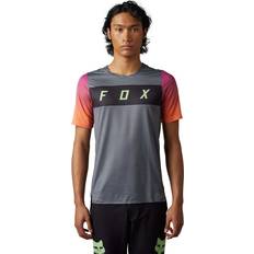 Fox flexair Fox Flexair Short Sleeve Jersey Arcadia, Pewter