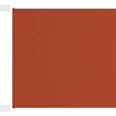 vidaXL lodret markise 60x1200 oxfordstof terrakottafarvet 60x350cm