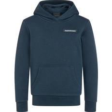 Peak performance logo hood blue shadow Peak Performance Logo Hood Sweat Hoodtröjor Blue Shadow