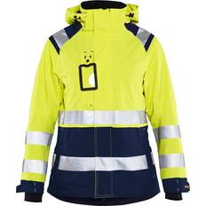 Blåkläder skaljacka dam, Hi-vis gul/marinblå