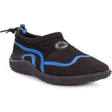 Blue Beach Shoes Children's Shoes Trespass Kids' Aqua Shoes Paddle Black