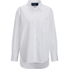 Jamie Relaxed Poplin Shirt - White