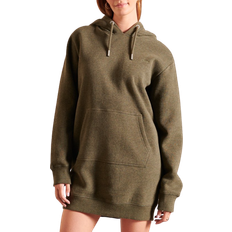 Superdry Vintage Hoodie Dress - khaki