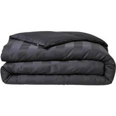 Housses de couette Today Parure Lit Double En Satin De Coton 220 x 240 cm - 2 Personnes - Taupe Housse de couette Noir, Gris (240x220cm)