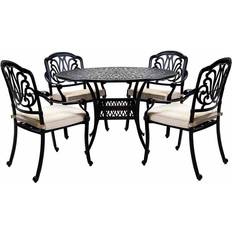 Synthetic Rattan Patio Dining Sets Garden & Outdoor Furniture Charles Bentley Premium 4 Patio Dining Set