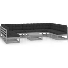 Utemöbler vidaXL dynor Loungeset