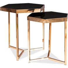 Or Tables Basses Set de 2 Tables D'appoint Table Basse