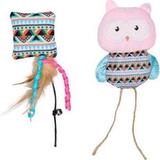 Companion Owl set with catnip 2pcs pack
