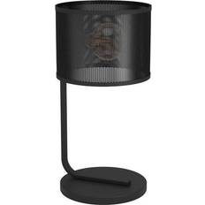 Table Lamps Eglo Manby Industrial Mesh Table Lamp