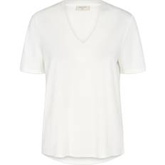 Freequent Tøj Freequent Short Sleeve Blouse - White