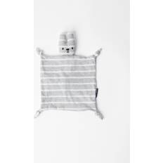 Polarn O. Pyret Bunny Baby Comforter Grey Stripes One Size