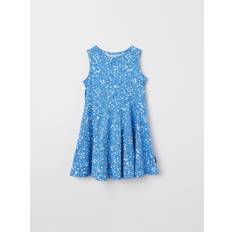 Polarn O. Pyret Ditsy Floral Kids Dress Blue 9-10y x