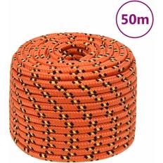 Boat Blocks vidaXL Boat Rope Orange 12 mm 50 m Polypropylene orange