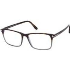 Tom Ford FT 5584-B 56, including lenses, SQUARE Glasses, MALE