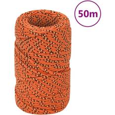 Varen vidaXL Boottouw 2 mm 50 m polypropyleen oranje